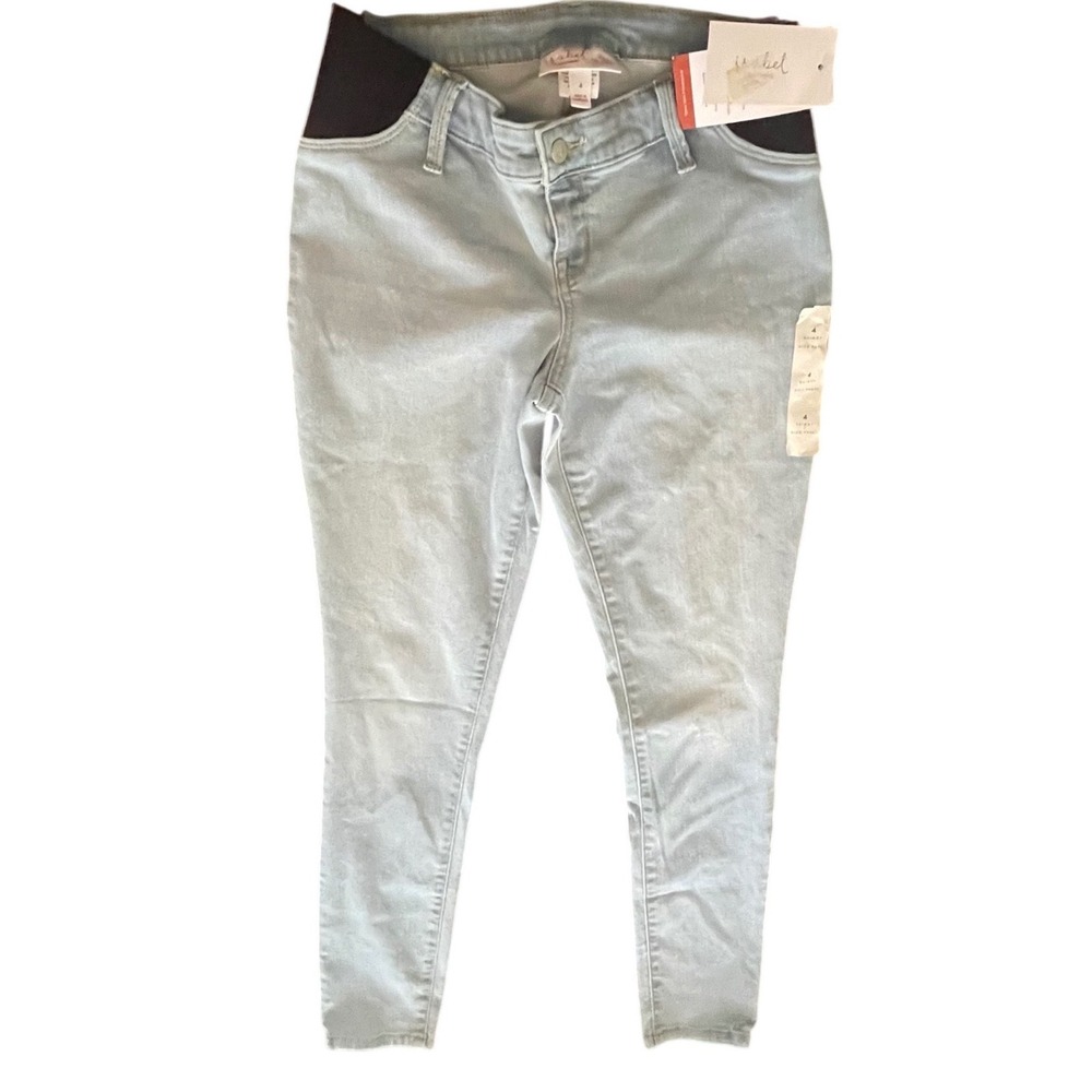Isabel Maternity by Ingrid & Isabel Skinny Jeans Light Blue Size 4 NWT